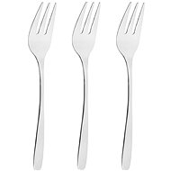CS KOCHSYSTEME Stainless steel dessert fork set of 3 pieces Edlon - Cutlery
