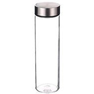 Bergner Glass Bottle with Stainless-steel Lid 600ml - Drinking Bottle