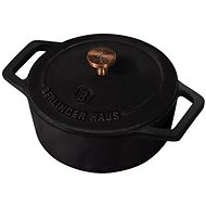 BERLINGERHAUS Cast iron pan with lid 10 cm Black Rose Collection - Roasting Pan