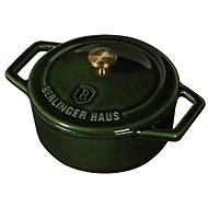 BERLINGERHAUS Cast iron pan with lid 10 cm Emerald Collection - Roasting Pan