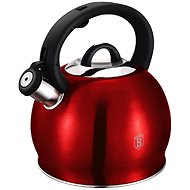 BERLINGERHAUS Stainless steel whistling teapot 3 l Burgundy Metallic Line - Hot Water Kettle