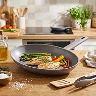 BERLINGERHAUS Fish and steak pan with titanium surface 35 cm Taupe Collection - Pan