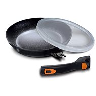 BERLINGERHAUS Pan with marble surface and removable handle 28 cm Granite Diamond Line - Pan
