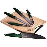BERLINGERHAUS Knife set + cutting board 6 pcs Emerald Collection - Knife Set