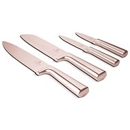 BERLINGERHAUS Stainless steel knife set 4 pcs Taupe Collection metal handles - Knife Set