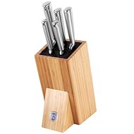BERLINGERHAUS Set of stainless steel knives in wooden block 6 pcs - Knife Set