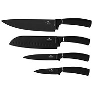 BERLINGERHAUS Non-stick knife set 4 pcs Matte Black Collection - Knife Set