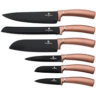 BERLINGERHAUS Non-stick knife set 6 pcs Rosegold Metallic Line - Knife Set