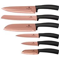 BERLINGERHAUS Set of knives with non-stick Diamand surface 6 pcs Rosegold Metallic Line - Knife Set