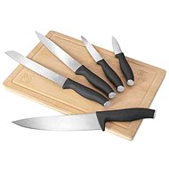 BERLINGERHAUS Knife set with cutting board 6 pcs Anthracite Collection - Knife Set