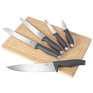 BERLINGERHAUS Knife set with cutting board 6 pcs Aspen Collection - Knife Set