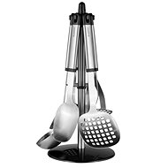 BergHOFF Kitchen Utensils in Stand ESSENTIALS + Wall Holder Set 8 pcs - Ladle