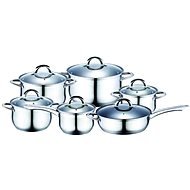 Bergner Stainless-steel Cookware Set 12 pcs JUMBO RB-2017 - Cookware Set
