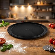 BerlingerHaus Matte Black Collection Pizza Pan with Titanium Surface 36 cm - Pan
