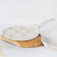 BerlingerHaus Sahara Collection Pancake pan with titanium surface 26 cm 7 positions - Pancake Pan