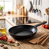 BerlingerHaus Antracit collection Fish pan with titanium surface 35 × 25 cm - Pan