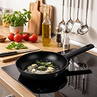 BerlingerHaus Matte Black Collection Pan with titanium surface 28 cm - Pan