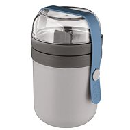 BergHOFF Snack Box Double LEO Grey-blue - Lunch Box