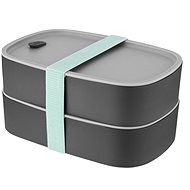 BergHOFF Snack Box Double LEO, Grey - Lunch Box