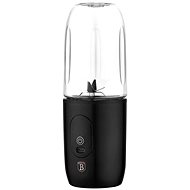 BERLINGERHAUS Smoothie Portable with USB Black Rose Collection - Countertop Blender