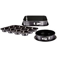 BERLINGERHAUS Baking trays with titanium surface set of 3 Carbon PRO Line - Baking Mould
