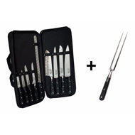 Berndorf Meat knife and fork set 10 pcs in case - Knife Set