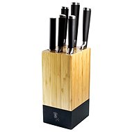 BerlingerHaus Knife set in Royal Black Collection 7pcs BH-2424 - Knife Set
