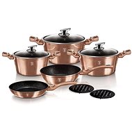 BerlingerHaus Set of dishes Rosegold Metallic Line 10pcs BH-1220N - Cookware Set