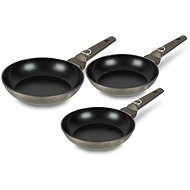 Berlingerhaus Pans with titanium surface, 3 pcs, Crystal Collection - Cookware Set