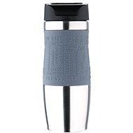 Bergner Thermal Mug with Non-slip Grip 400ml Grey - Thermal Mug