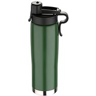 Bergner Stainless steel thermos with drinker 0,5l green - Thermos