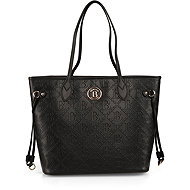 Bertoo Ginevra black logo/gold - Handbag