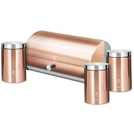 BERLINGERHAUS Bread tray and set of 4 pcs Rosegold Metallic Line - Breadbox