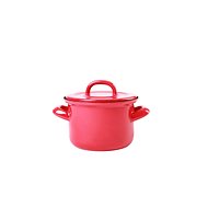 Beryl, Pot with lid 14 cm, 1,2 l, red - Pot