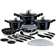 BERLINGERHAUS Set of dishes with marble surface 22 pcs Metallic Line Aquamarine Edition - Cookware Set