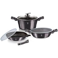BERLINGERHAUS Set of dishes with marble surface 6 pcs Carbon PRO Line II - Cookware Set