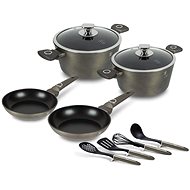 BERLINGERHAUS Set of dishes with titanium surface 10 pcs Crystal Collection - Cookware Set
