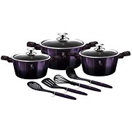 BERLINGERHAUS Titanium-coated dinnerware set 10 pcs Purple Eclipse Collection II - Cookware Set