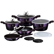 BERLINGERHAUS Titanium-coated dinnerware set 13 pcs Purple Eclipse Collection - Kitchenware Set