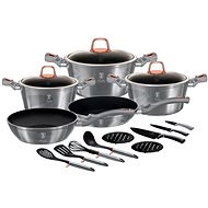 BERLINGERHAUS Titanium-coated dinnerware set 17 pcs Moonlight Edition - Cookware Set