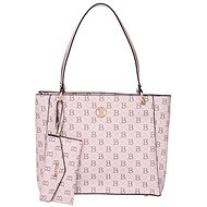 BERTOO Ladies handbag Federica pink logo - Handbag