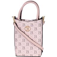 BERTOO Ladies handbag Francesca pink logo - Handbag