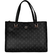 BERTOO Travel bag Valentina black logo - Handbag