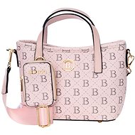 BERTOO Ladies handbag Sara pink logo - Handbag