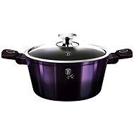 BERLINGERHAUS Casserole with lid with titanium surface 28 cm Purple Eclipse Collection - Casserole Pot
