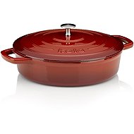 KELA Cast iron casserole Calido 28 cm red - Casserole Pot