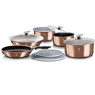 BERLINGERHAUS Set of dishes with removable handle 12 pcs Rosegold Metallic Line - Cookware Set