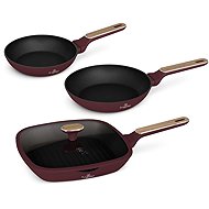 BERLINGERHAUS 4-Piece Pan Set with Titanium Surface, Leonardo Nordic Collection - Cookware Set