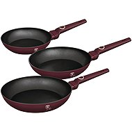 BERLINGERHAUS 3-Piece Pan Set with Titanium Coating, Leonardo Collection - Cookware Set