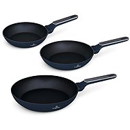 BERLINGERHAUS 3-Piece Pan Set with Titanium Surface, Deep Sea Collection - Cookware Set